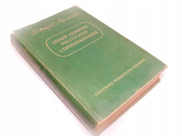 RICARDO ZASADY EKONOMII POLITYCZNEJ I OPODATKOWANI