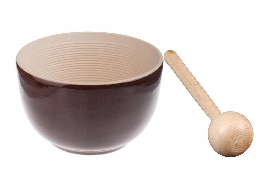 MAKUTRA KAMIONKOWA MISKA 27 CM + KULA DO UCIERANIA