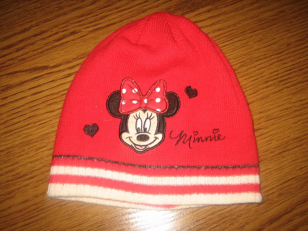 Disney czapka z Myszka Minnie 4-8 lat