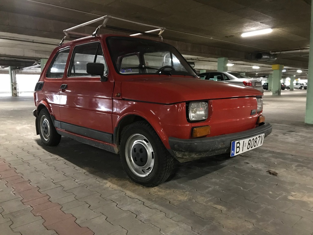 Mały Fiat 126p polski Fiat fsm maluch