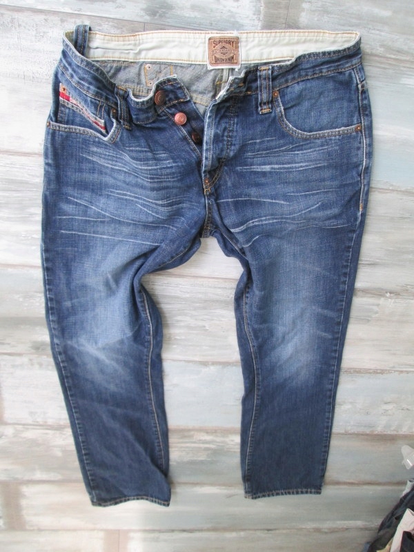 SUPERDRY__ rurki SLIM jeans męskie___W33L32