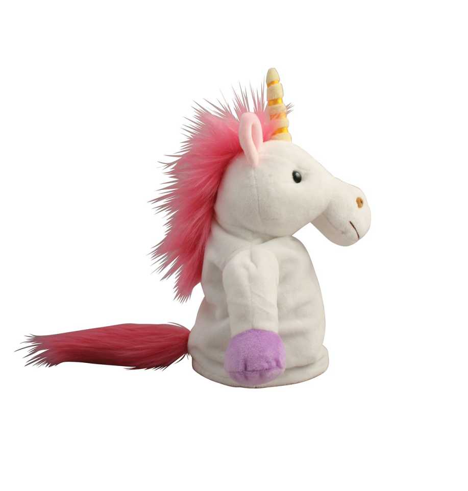 Pacynka na rękę jednorożec 24 cm