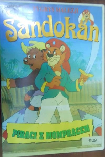 Sandokan Piraci z Mompracem - VHS kaseta video