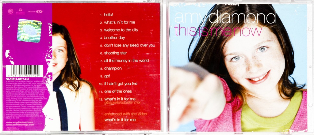 AMY DIAMOND = This is Me Now = 2005 = WEA