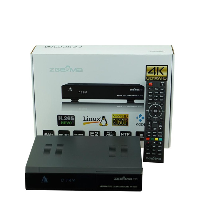 ZGEMMA H7S 4K ULTRA HD ENIGMA2 HDD 1TB VU+ IPTV