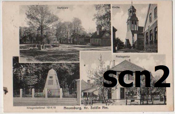 Nowogródek Pom. k. Myślibórz - Neuenburg Kr.Soldin