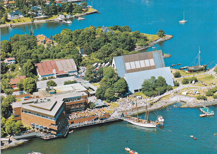 NORWEGIA - OSLO - BYGDOY - Z LOTU PTAKA