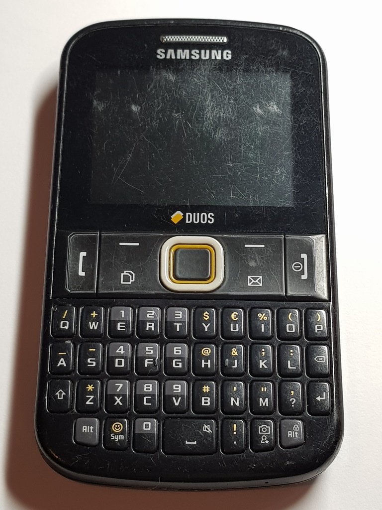 SAMSUNG CHAT DUAL SIM NIE CZYTA KARTY SIM STAN DB