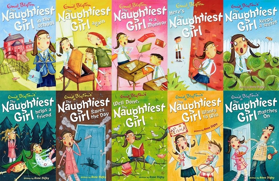 ZESTAW - Enid Blyton Naughtiest Girl - 10 BOOKS