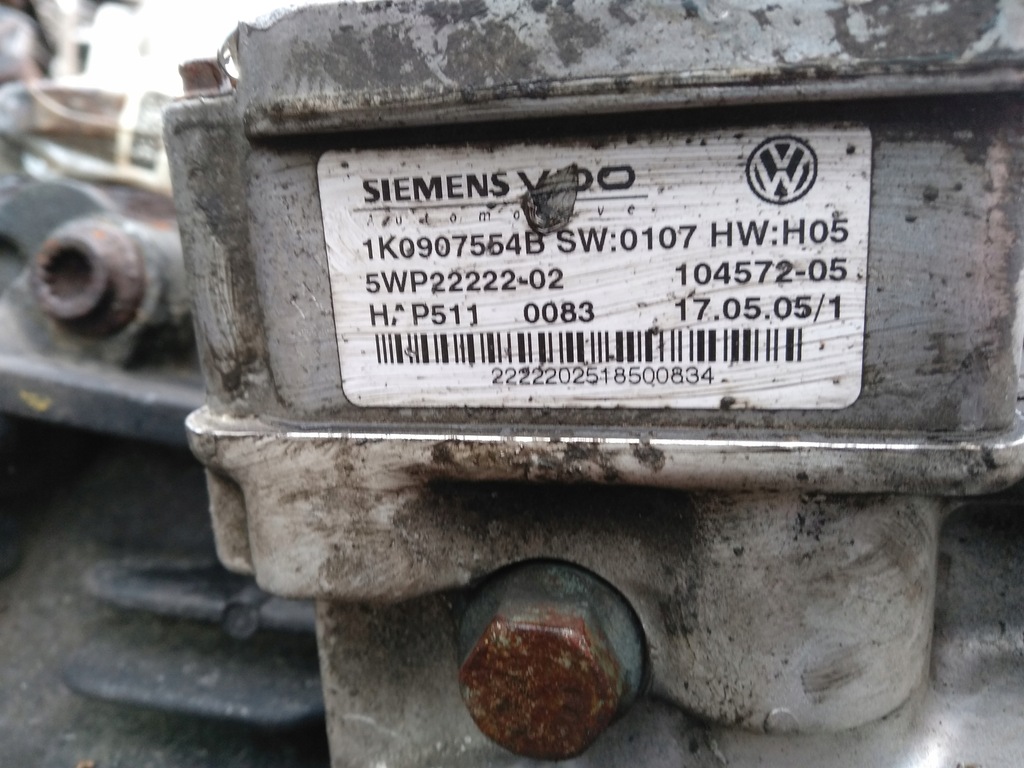 Siemens VDO 1K0907554L VW 10942901 Haldex deals 5WP2224101