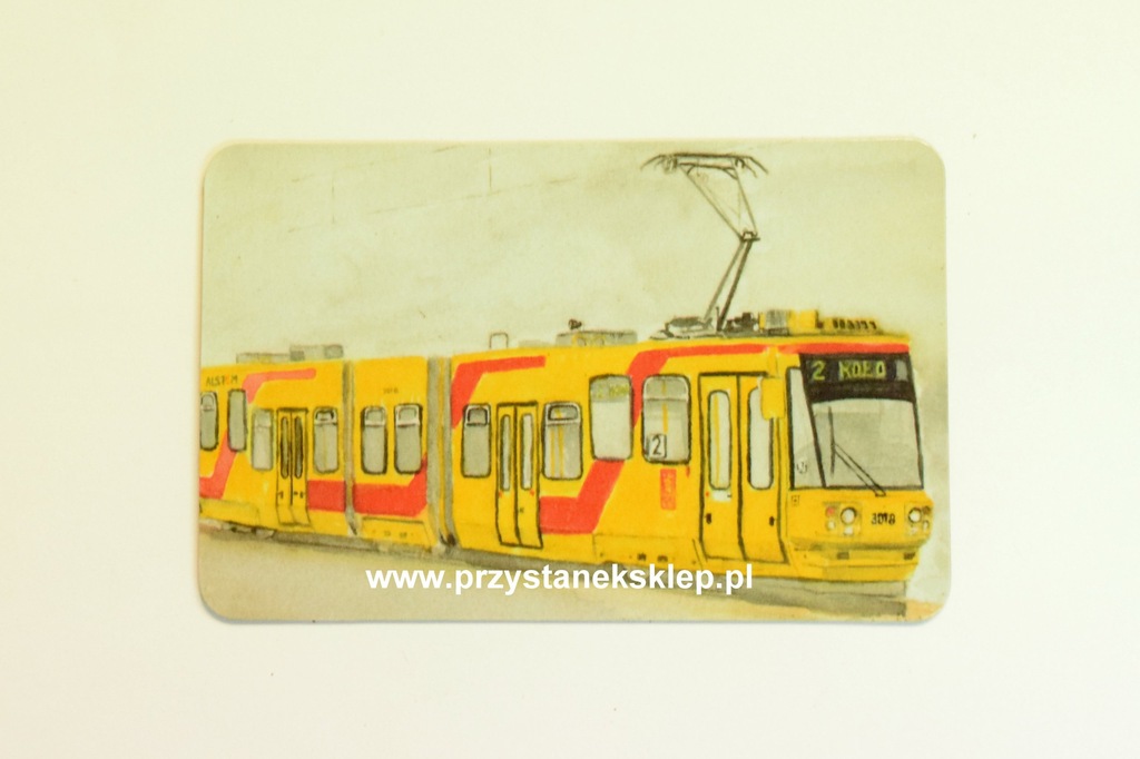 Magnes Tramwaj 116Na Warszawa Alstom