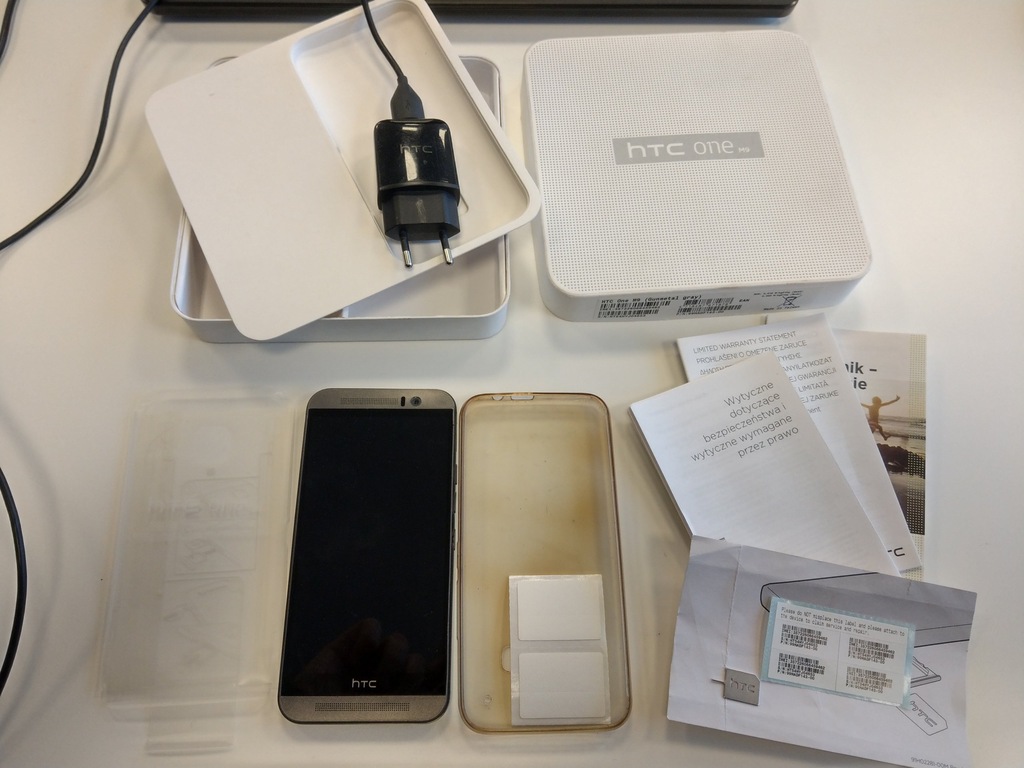 HTC ONE m9 ORYGINALNE PUDEŁKO GUNMETAL GRAY
