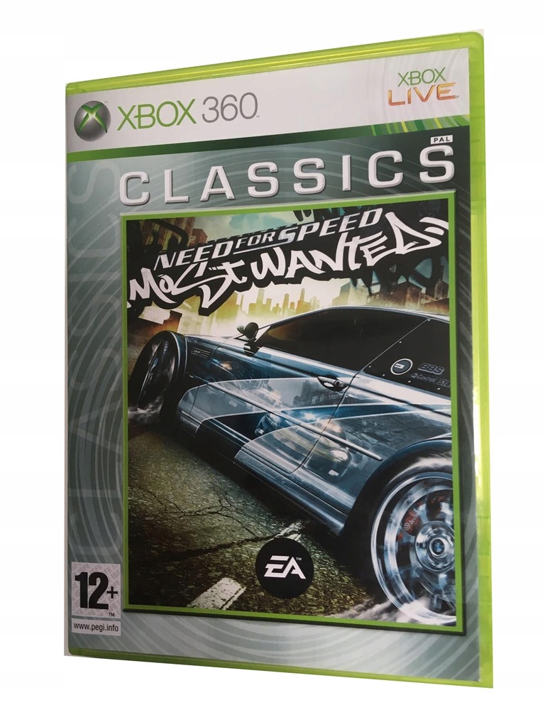 NFS Need for Speed Most Wanted 2005 X360