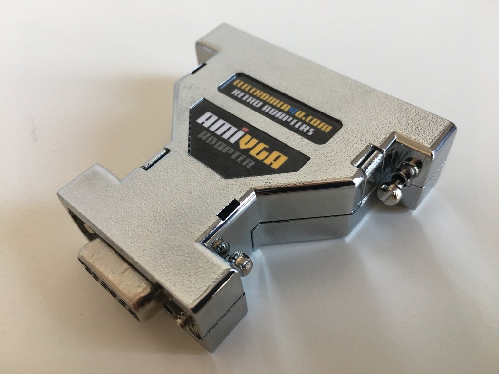 Przejściówka adapter RGB Amiga DB23 do VGA Monitor