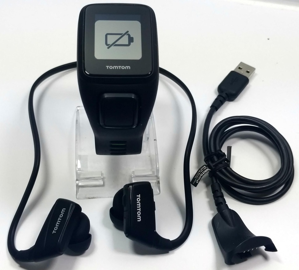 Zegarek dla biegaczy GPS TOMTOM RUNNER 3 Cardio +