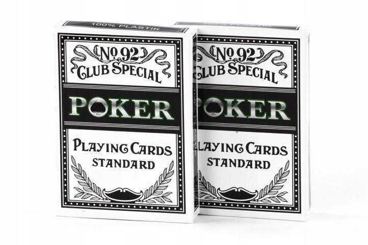 Karty pokerowe do pokera 2 talie Poker karty orygi
