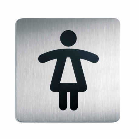 Piktogram symbol znak WC dla Pań Durable 4956