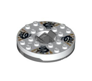 bb493c01pb01 LEGO NINJAGO SPINNER BIAŁY 4614994