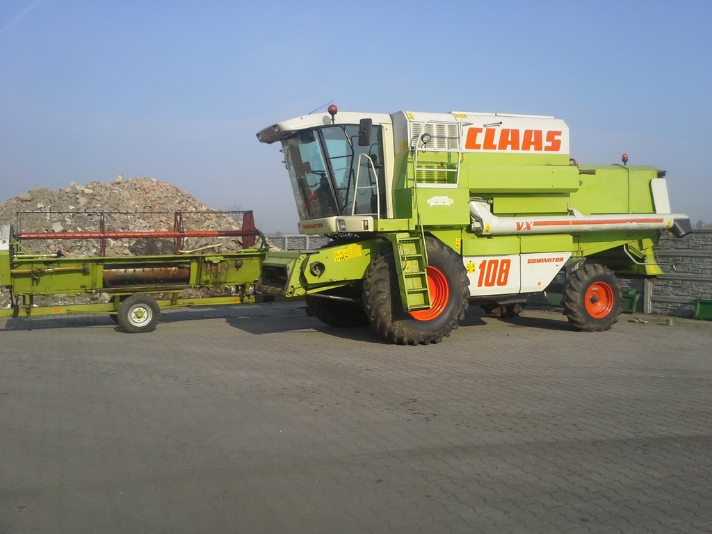 Kombajn Zbożowy Claas Dominator 108vx 7167957031 Oficjalne Archiwum Allegro 8118