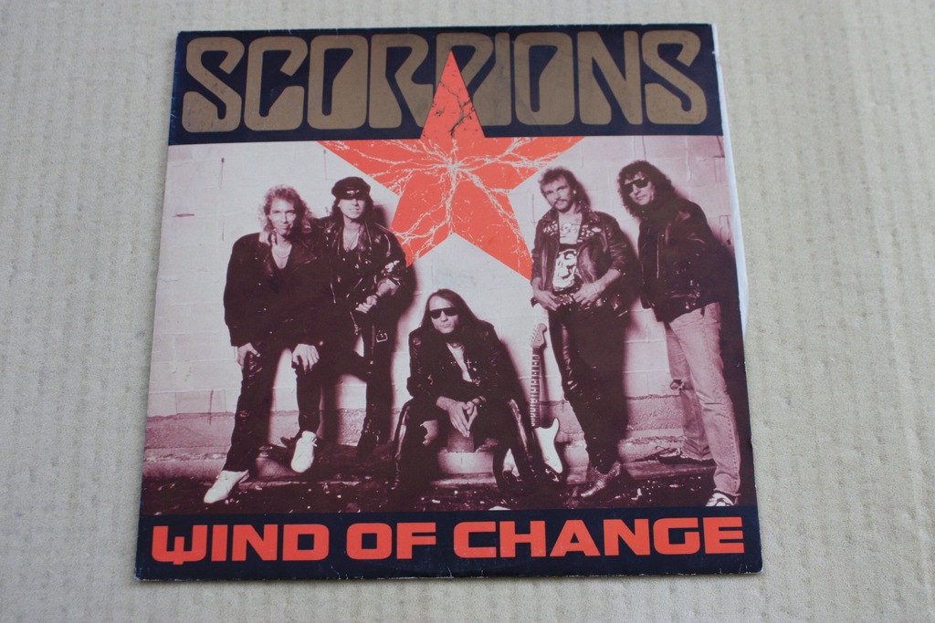 SCORPIONS Wind of Change MAXI LP EX+