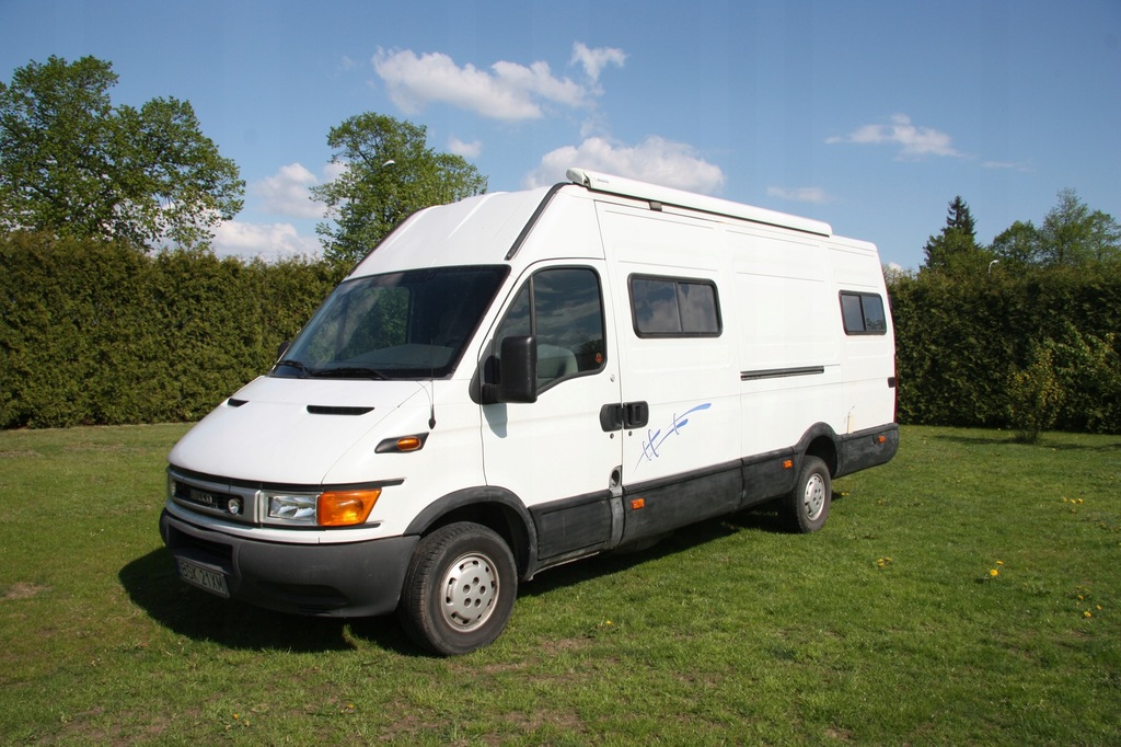 Iveco DAILY kamper garaż 2 motocykle