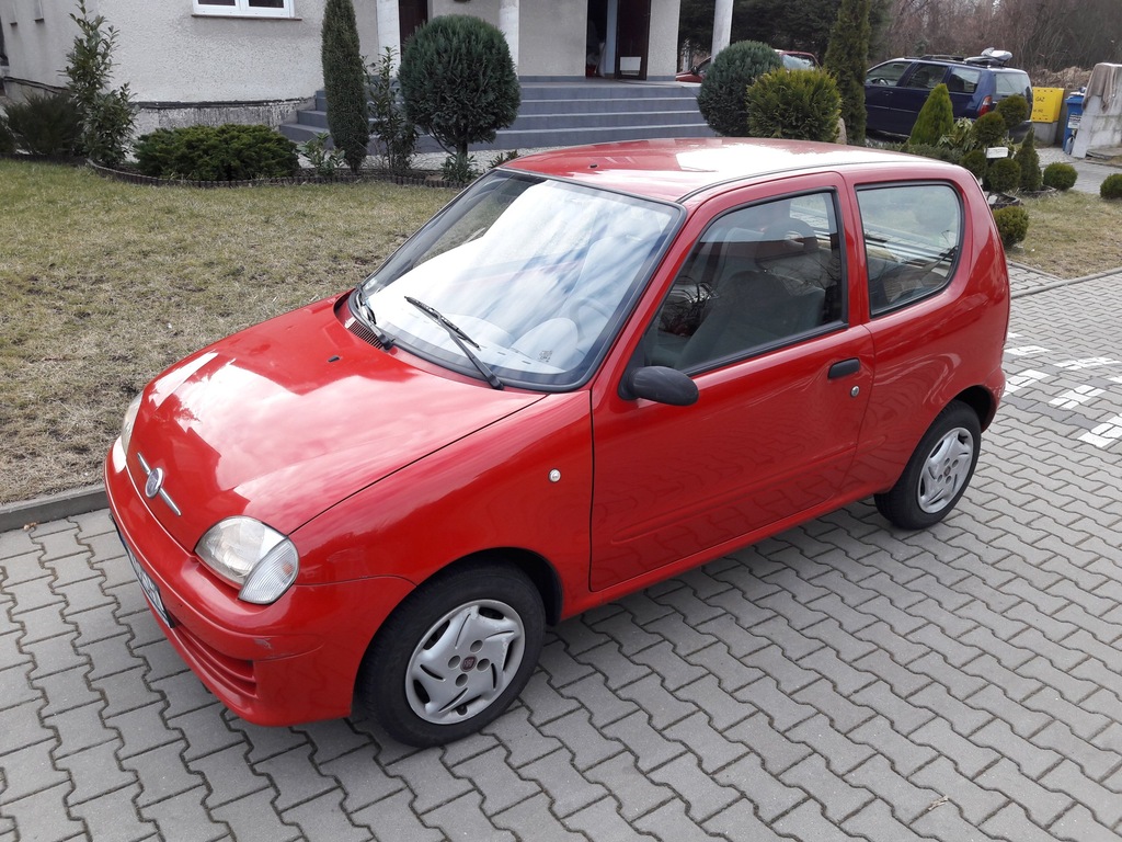 FIAT SEICENTO 2008. 1100cm3. 32000km. Stan idealny