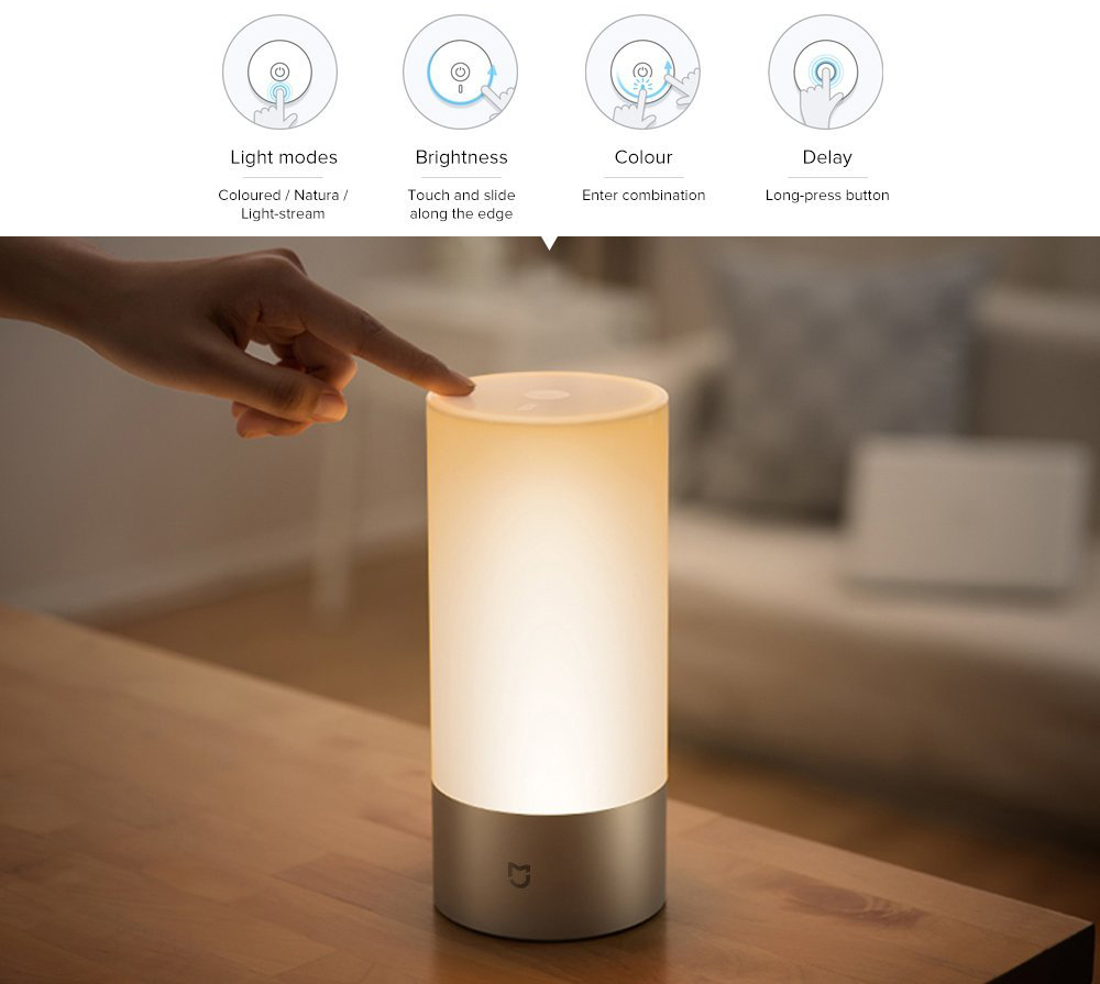 Прикроватная лампа xiaomi yeelight bedside lamp