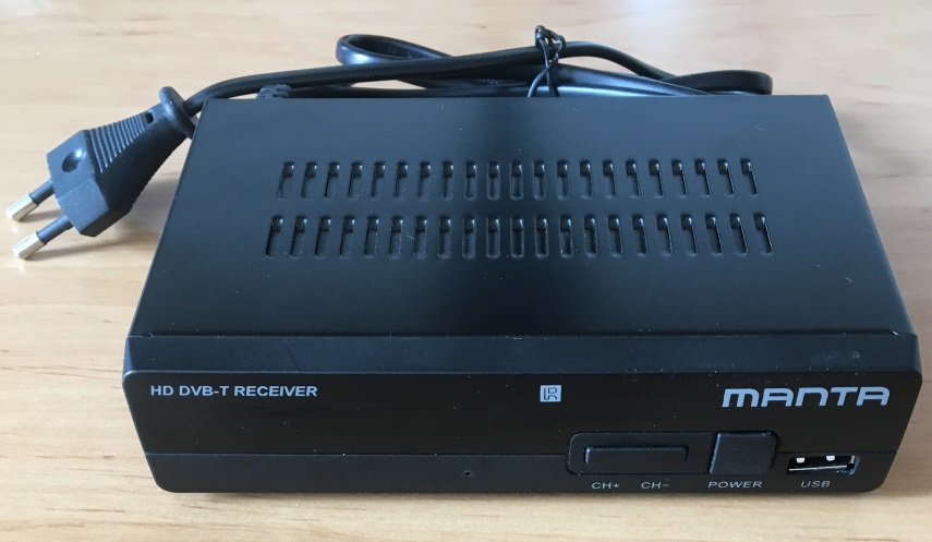 Dekoder MANTA DVBT010 HD Tuner.