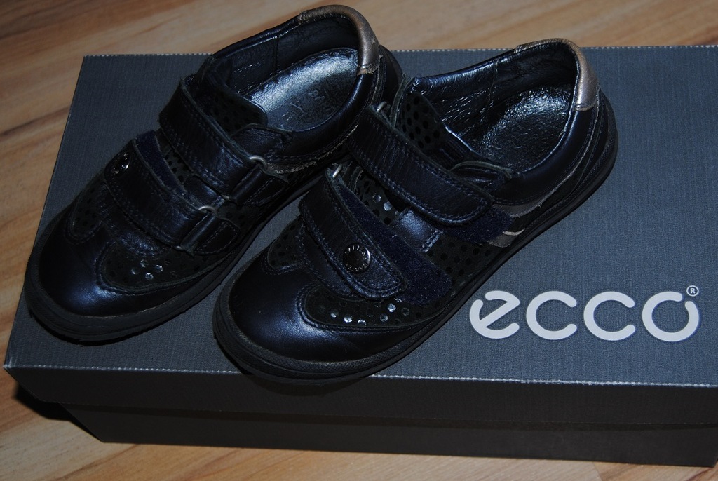 Buty skórzane ECCO ELLI rozm. 27, 18cm, gwarancja.