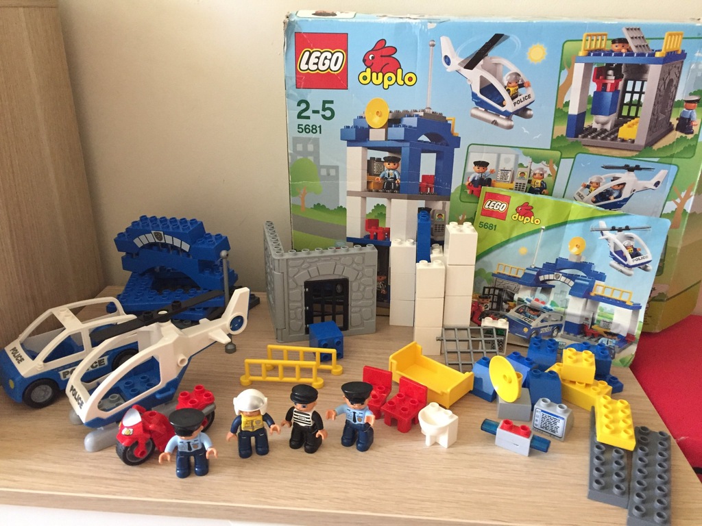 Klocki Lego Duplo Policja Posterunek Policji 5681 7359851938