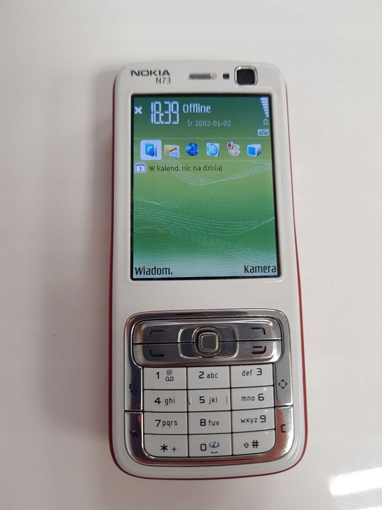 Nokia N73 Red PIĘKNA AYT-382