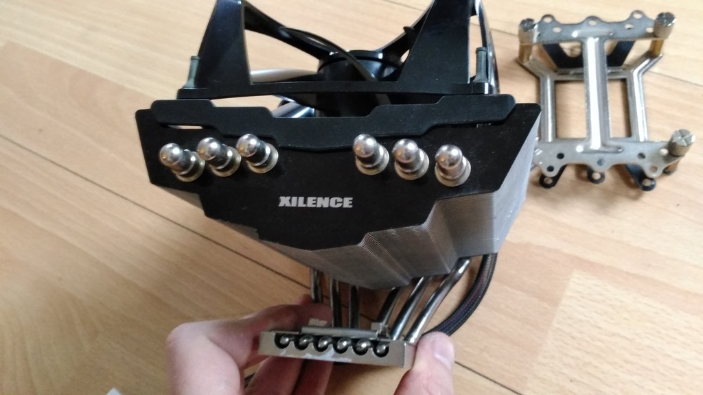 Mega chłodzenie XILENCE Black Hawk Intel/Amd