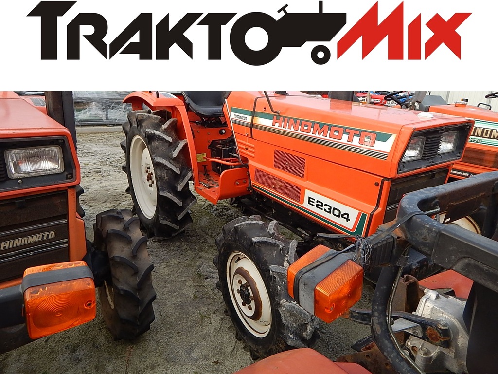 Mini Traktor Hinomoto E2304, 23KM, 4X4