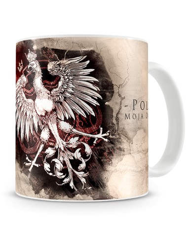 Kubek Polska Moja Ojczyzna Grafika Patriotyczna
