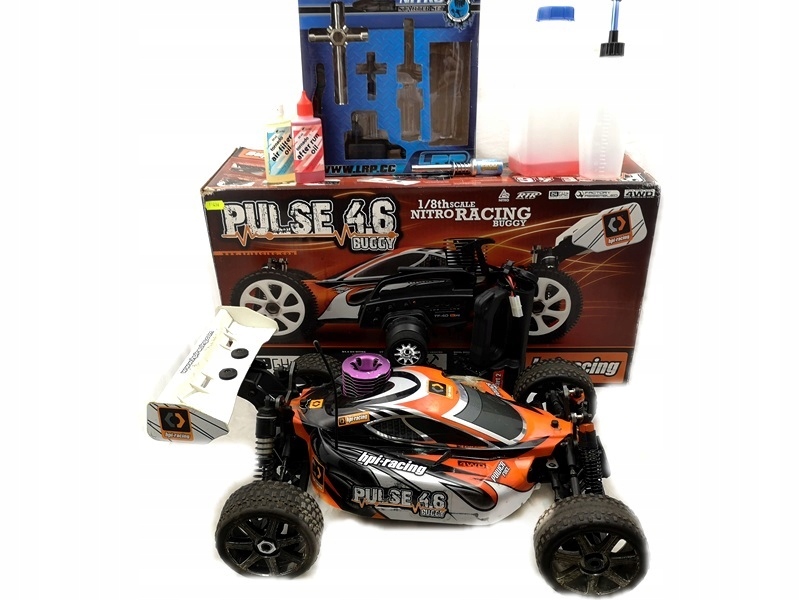 SAMOCHÓD SPALINOWY HPI PULSE 4.6 BUGGY RTR 2.4GHZ