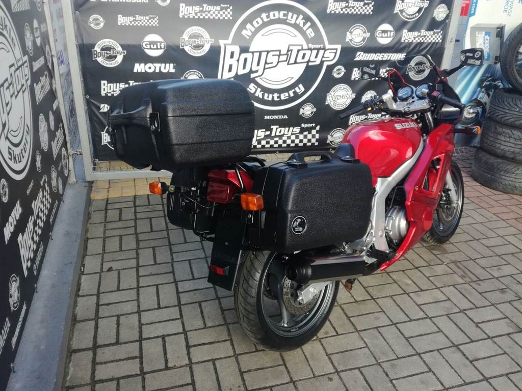 Kufer zestaw 3 szt. do Suzuki GS 500 + stelaż !!!