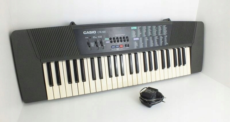 KEYBOARD CASIO CTK 100 7605276647 oficjalne archiwum Allegro