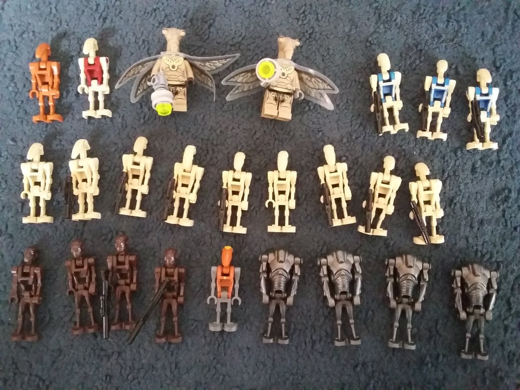 Figurki Lego Star Wars droidy, Geonosianie