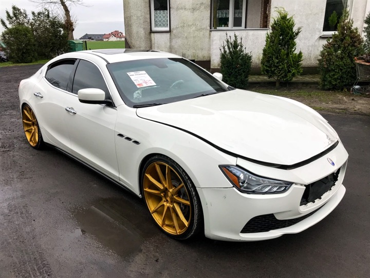  MASERATI GHIBLI- 2015-BITURBO- 350 KM