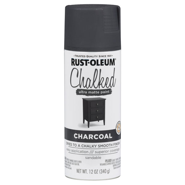 FARBA KREDOWA DO MEBLI SPRAY RUSTOLEUM GRAFIT