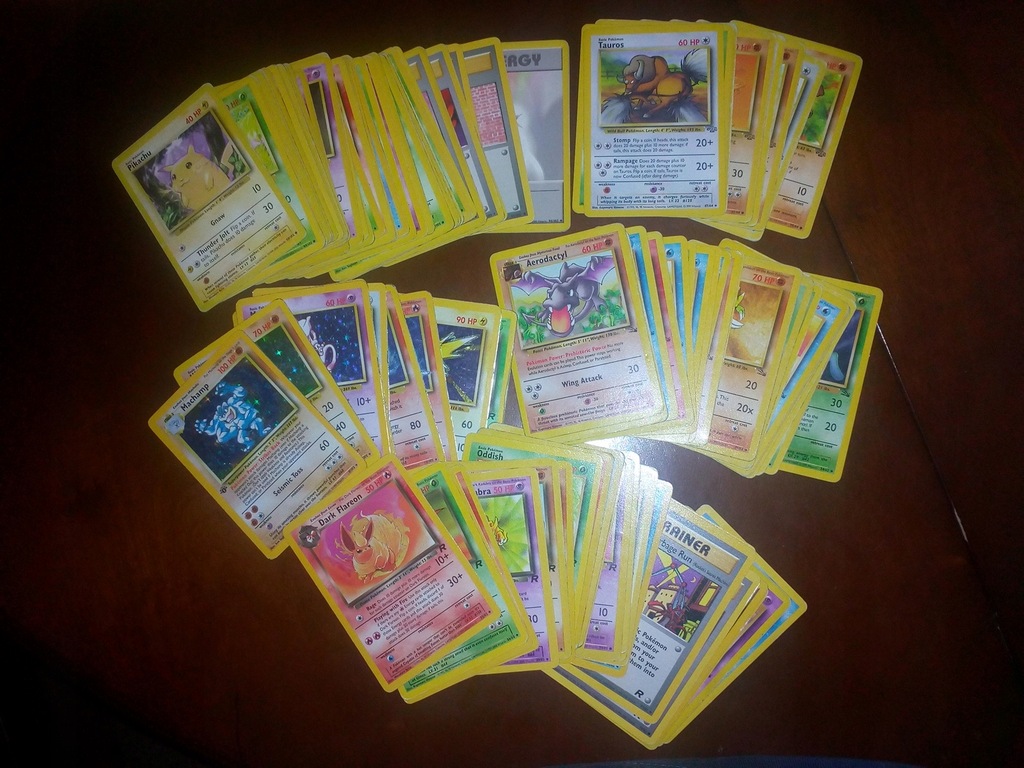 Stare karty Pokemon GO 105 kart