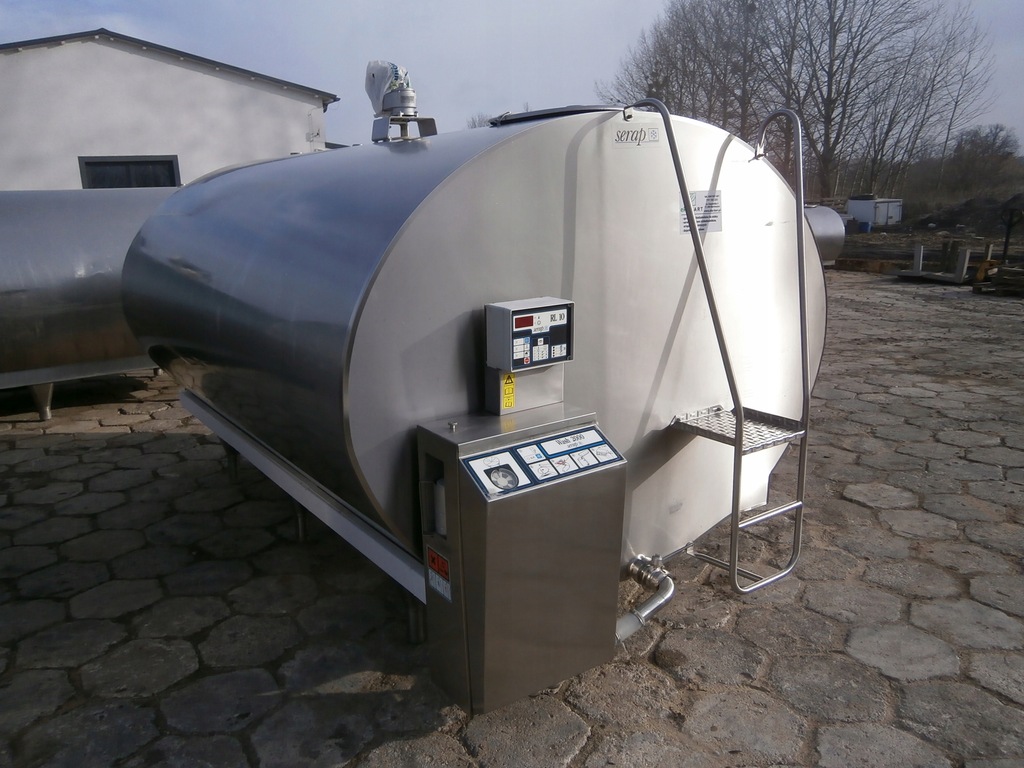 schładzalnik zbiornik do mleka SERAP 6000 L