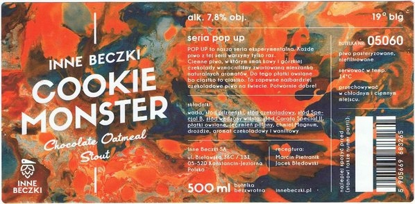 B-r Beer Lab, Inne Beczki, Cookie Monster, nowa