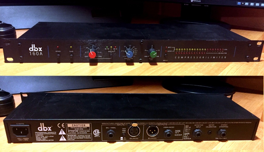 dbx 160A COMPRESSOR, LIMITER, 1U - KRK