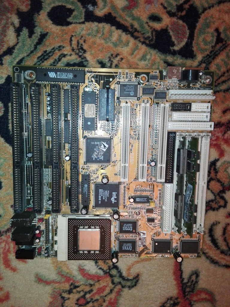 płyta główna pentium 166 mmx stare komputery - 7039266561 - oficjalne ...