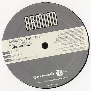 Armin van Buuren Feat. Laura V - Drowning LP