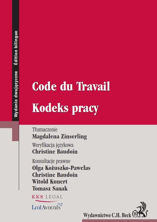 Kodeks pracy. Code du... Olga Kożuszko-Pawełas