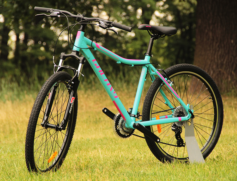 ROWER MTB 26 DLA DZIEWCZYNKI ALU SHIMANO PIĘKNY 7417450903