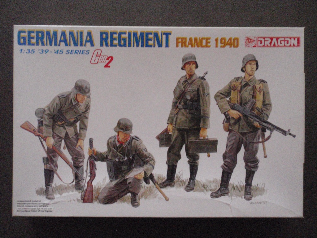 Germania Regiment Francja 1940 - DRAGON