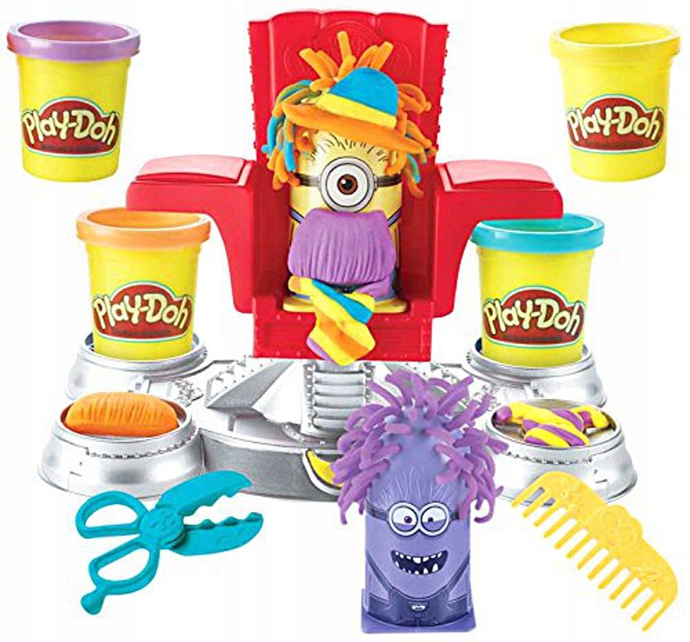 PLAY- DOH FRYZJER SALON MINIONKI HASBRO J.NOWY